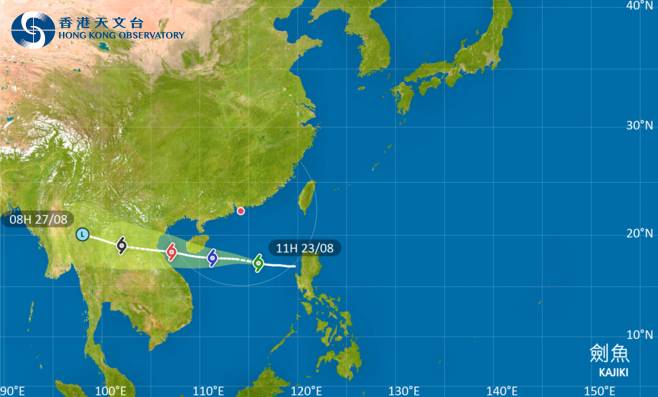 外遊注意！颱風劍魚影響海南島 最新路徑圖/航班資訊/旅遊保險一文睇