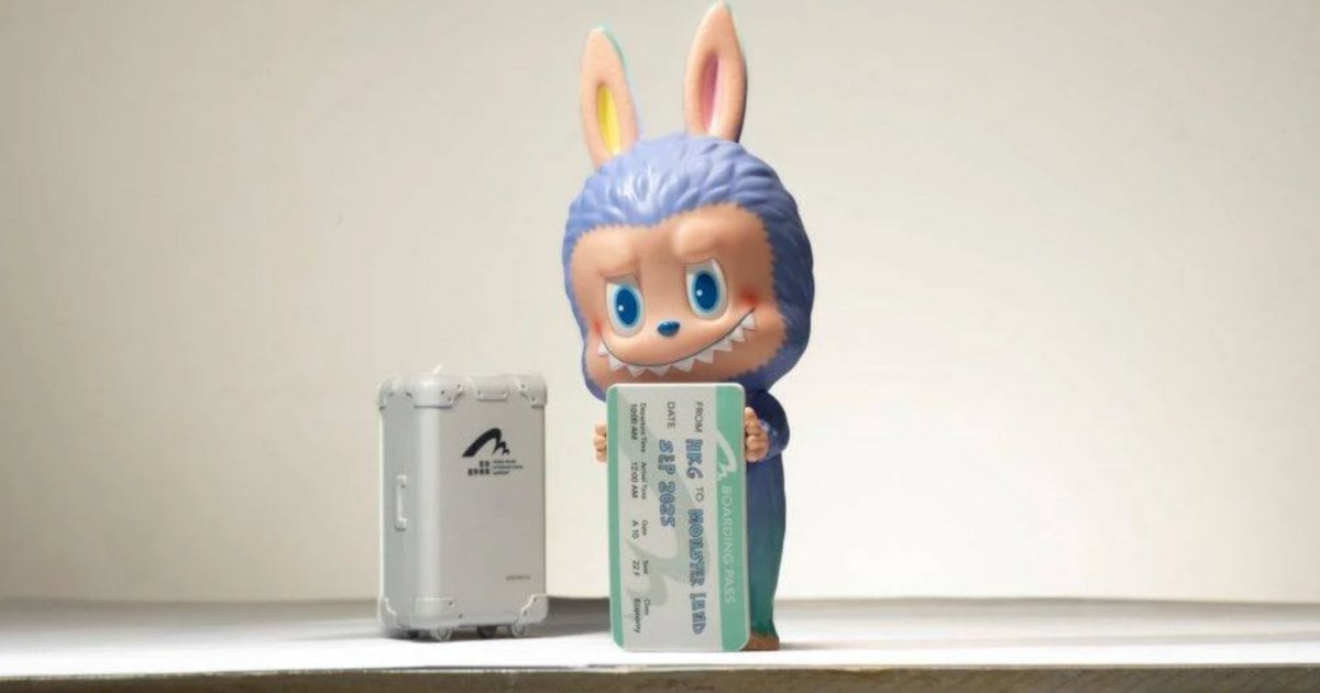 THE MONSTERS亮相香港機場 7米高KING MON打卡位 每日送出一隻限量版Labubu