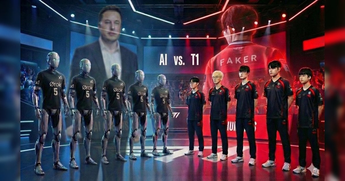 馬斯克向電競界投下震撼彈：Grok 5擬在2026年挑戰《英雄聯盟》最強人類戰隊