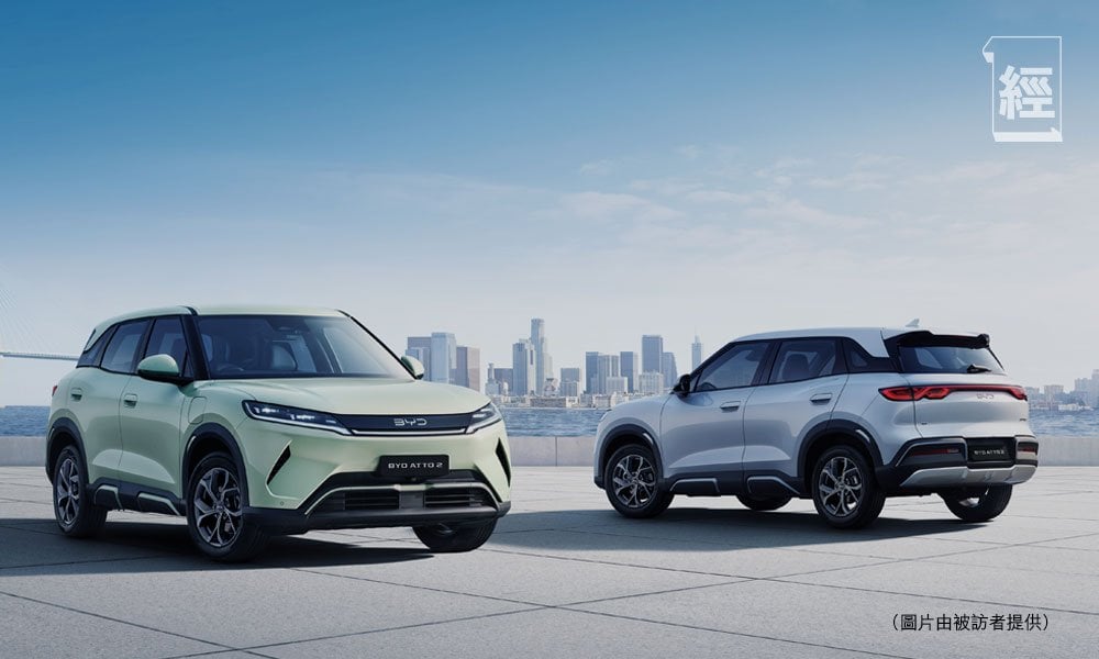 比亞迪 電動車 (圖片來源:資料圖片)