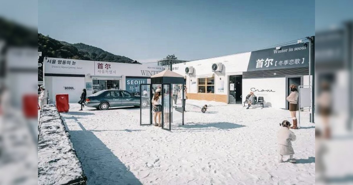 中日關係緊張效應：寧波「森嶼湖畔」景點從山寨「北海道」秒變「首爾」