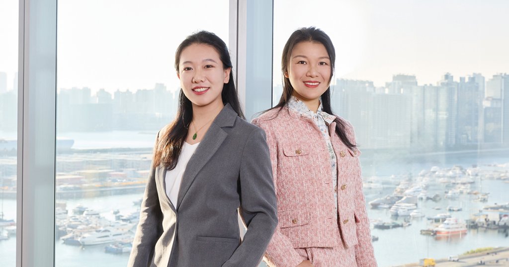 雷嬋睿 宏利ceo計劃 (左起)宏利財富管理經理雷嬋睿(Irene)及宏利經銷經理褚芯瑜(Linda)