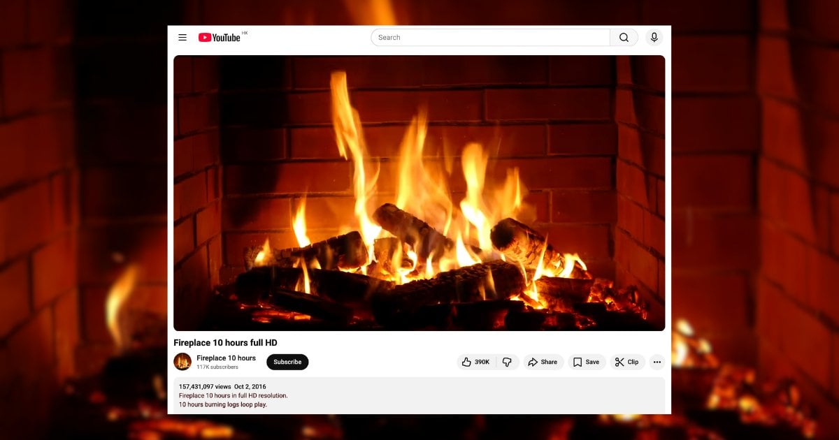 YouTube 10 小時「火燒木材」影片 歷年賺百萬美元：拆解「慢電視」的吸金密碼