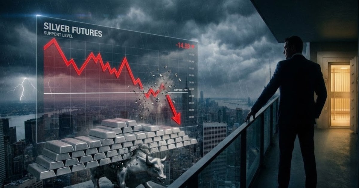 內地大鱷邊錫明押中白銀崩盤 持 450 噸淡倉「精準獵殺」揭秘其發達史：曾靠黃金賺 30 億美元