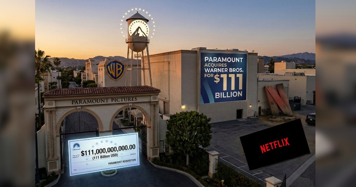 【影視霸權洗牌】Netflix宣布退出競購華納兄弟！派拉蒙加碼至1,110億美元「截餬」成功