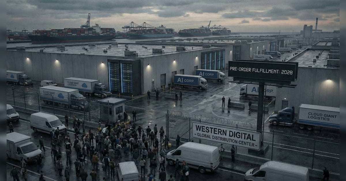 【WD產能賣斷至2028】AI巨頭瘋狂包場引發儲存危機！散戶與中小企淪為陪跑 硬碟勢變天價 即睇末日自保指南