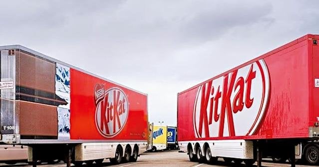 kitkat 12噸 (圖片來源:資料圖片)