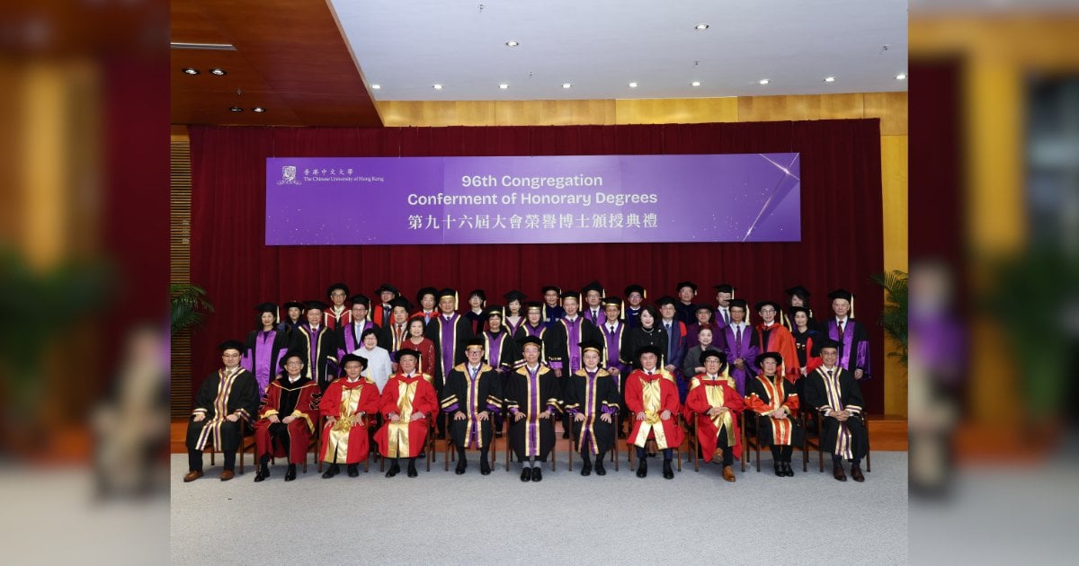 跨界領袖獲殊榮｜中大頒授榮譽博士學位 影帝許冠文、政界元老劉兆佳等四人獲表彰