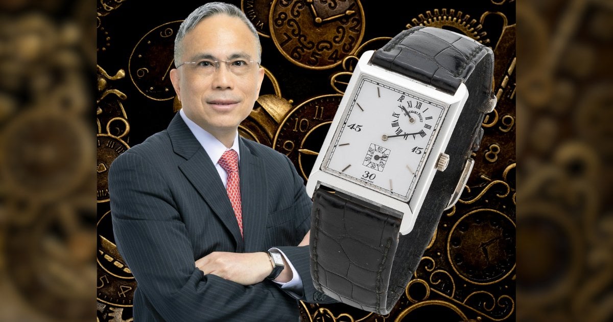 李澤鉅罕有戴AP手錶成焦點 透露是父親李嘉誠27年前送贈「升職禮物」：唔經唔覺隻錶都戴咗20幾年