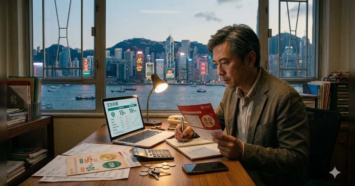 港元定存 15 厘截飛召集 盤點 8 款「10 厘以上」短期存款