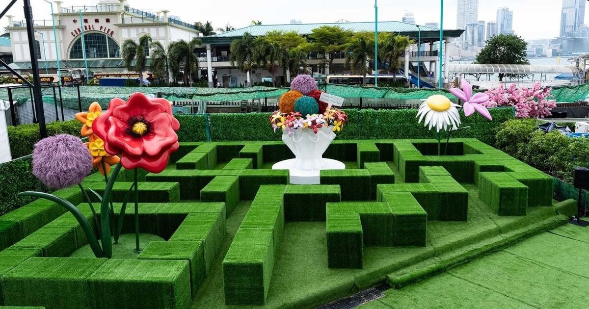 【文藝盛事深度遊】Cj Hendry「Flower Market」亞洲首展明日中環海濱開幕 巨型毛絨花海 4 大打卡亮點與設計心思