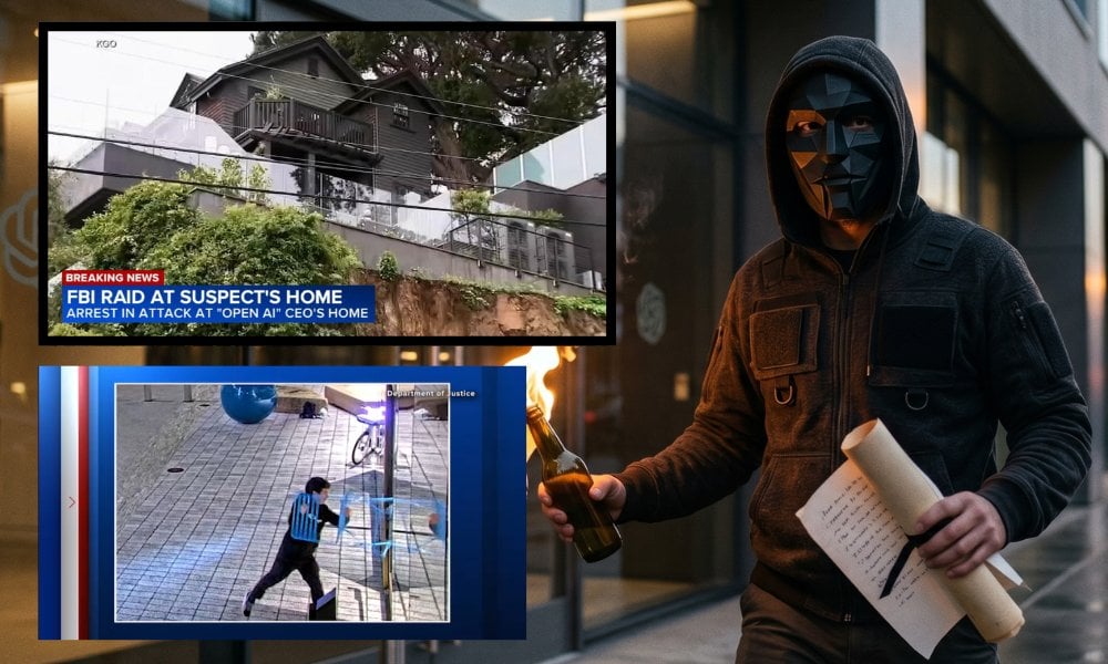 AI 恐慌爆煲？狂徒手持高層殺戮名單 向 OpenAI 總部投燃燒彈 揭示科技巨頭與基層恐懼的深刻裂痕