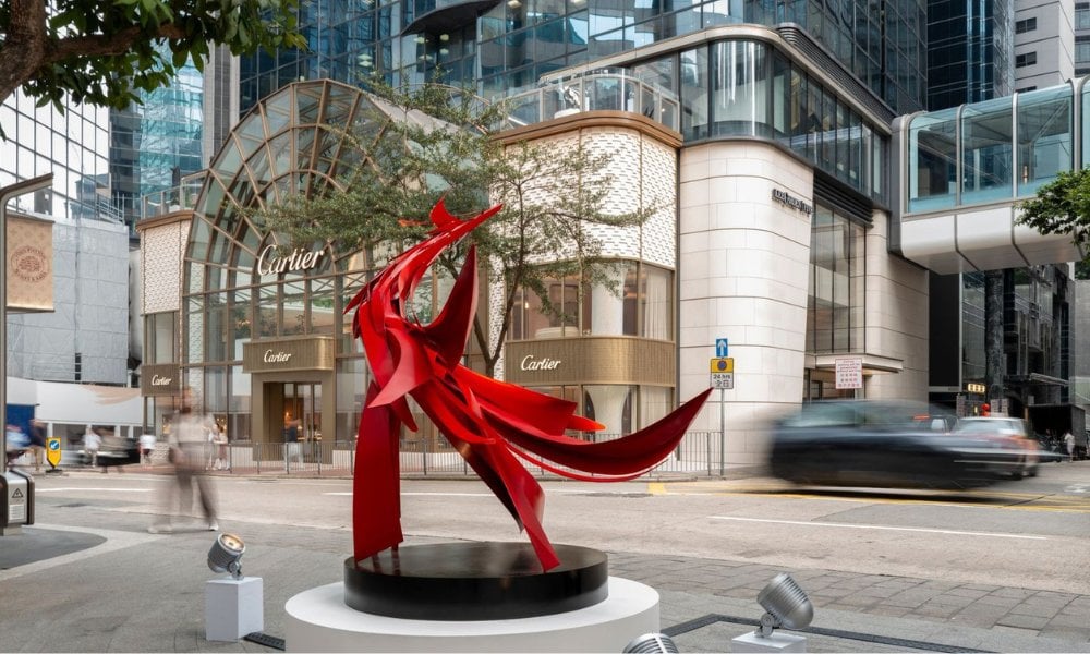 【城市即美術館】利園區首展楊英風「鳳凰三部曲」 銅鑼灣地標如何以殿堂級公共藝術重塑商業空間