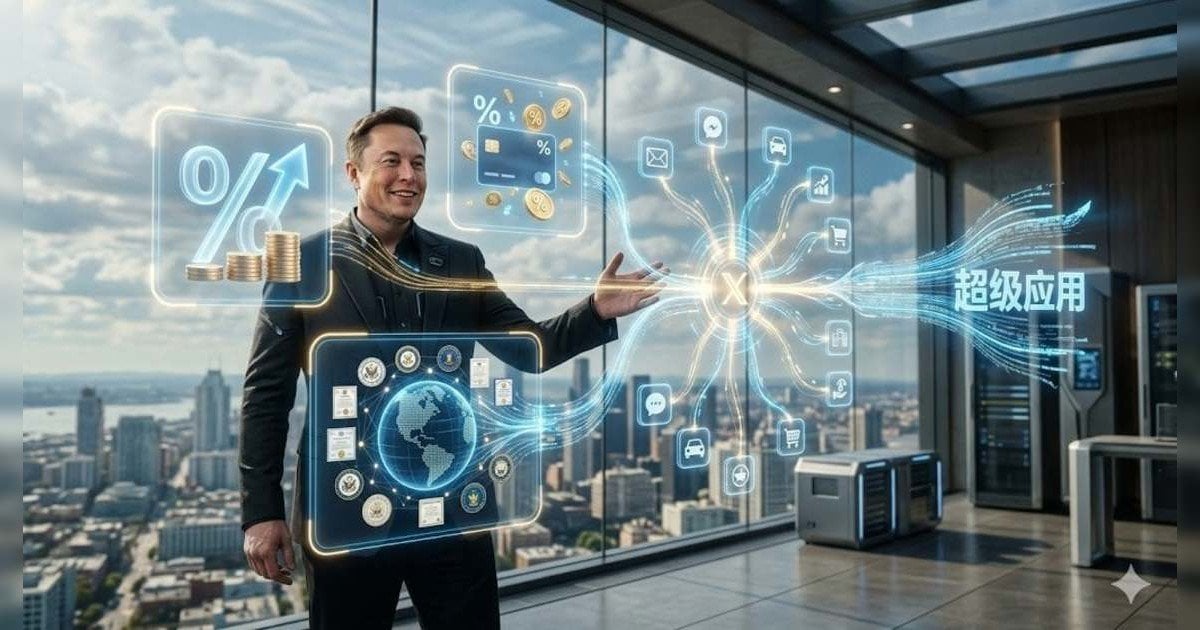 馬斯克 X Money 震撼登場 X Money 系統6% 儲蓄高息  3% 消費回贈 獲 44 州牌照 衝刺超級應用