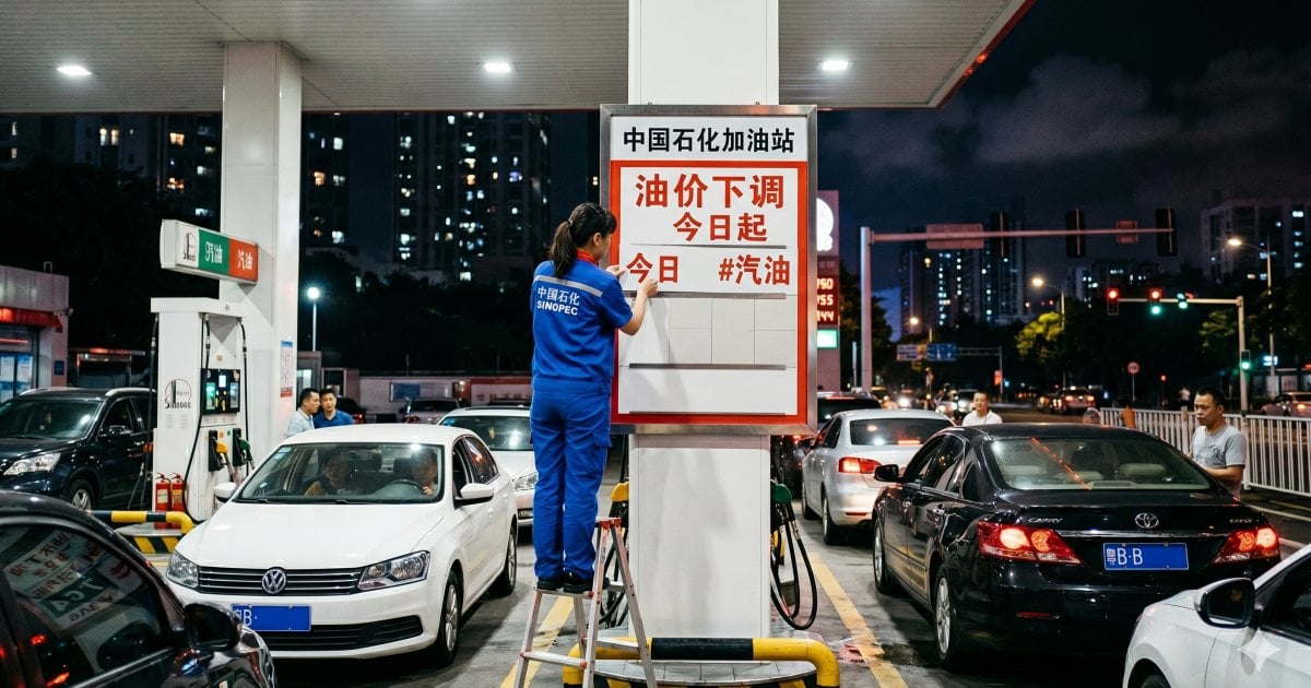 【內地減油價】今晚午夜起下調！今年首降 95號汽油每公升平 $0.46