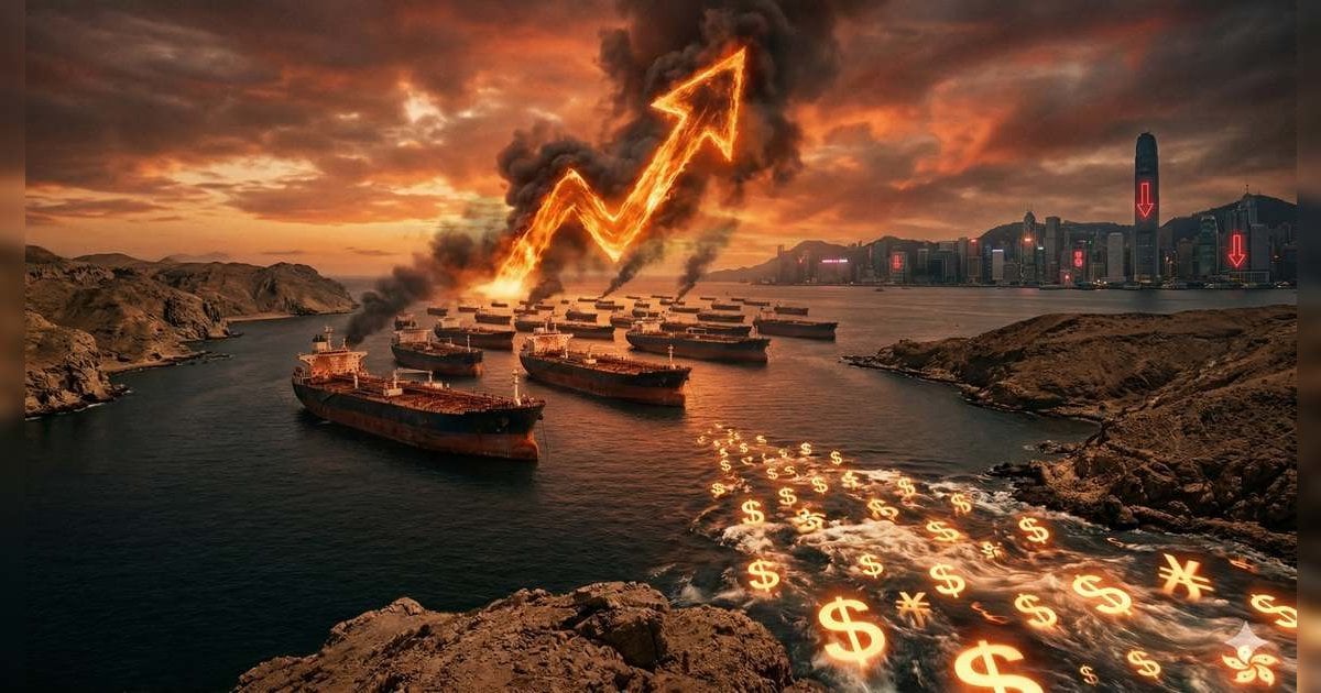 霍爾木茲海峽再度關閉 油價報復式反彈 恒指低開 136 點 北水趁單日反彈淨沽 215 億