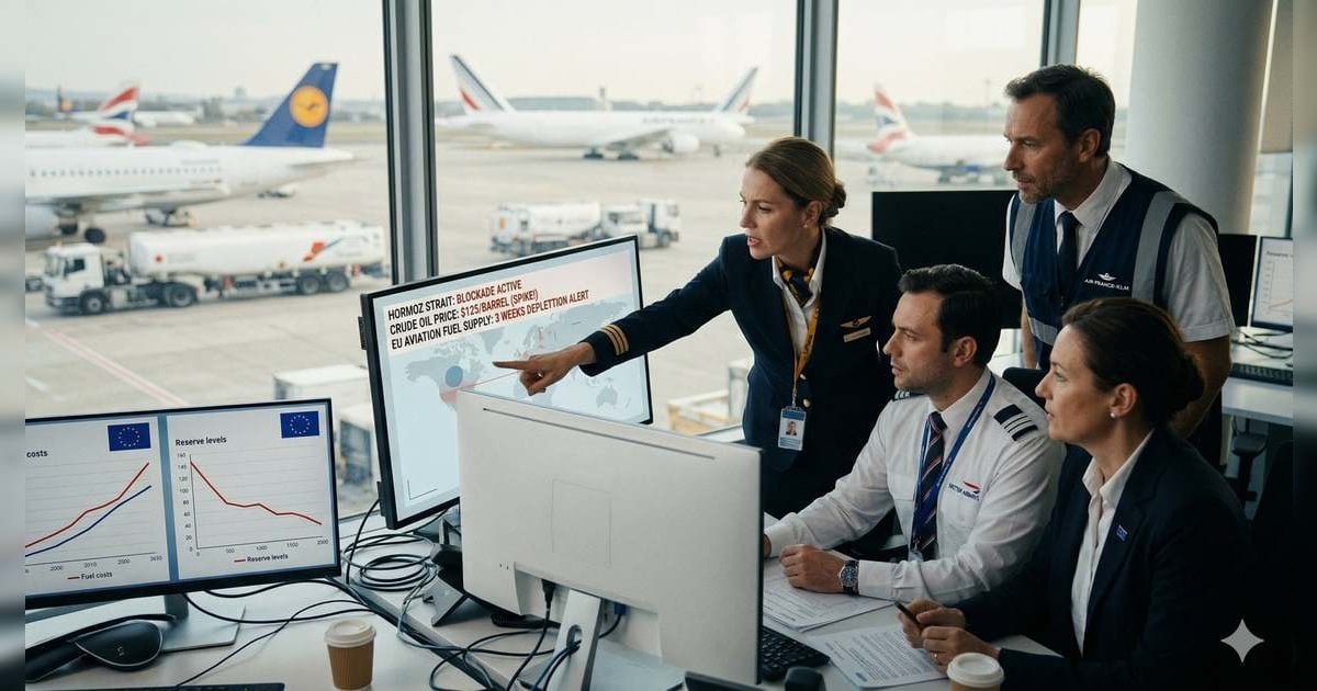 歐洲驚傳3週內斷油 霍爾木茲封鎖令油價暴漲 業界促歐盟干預