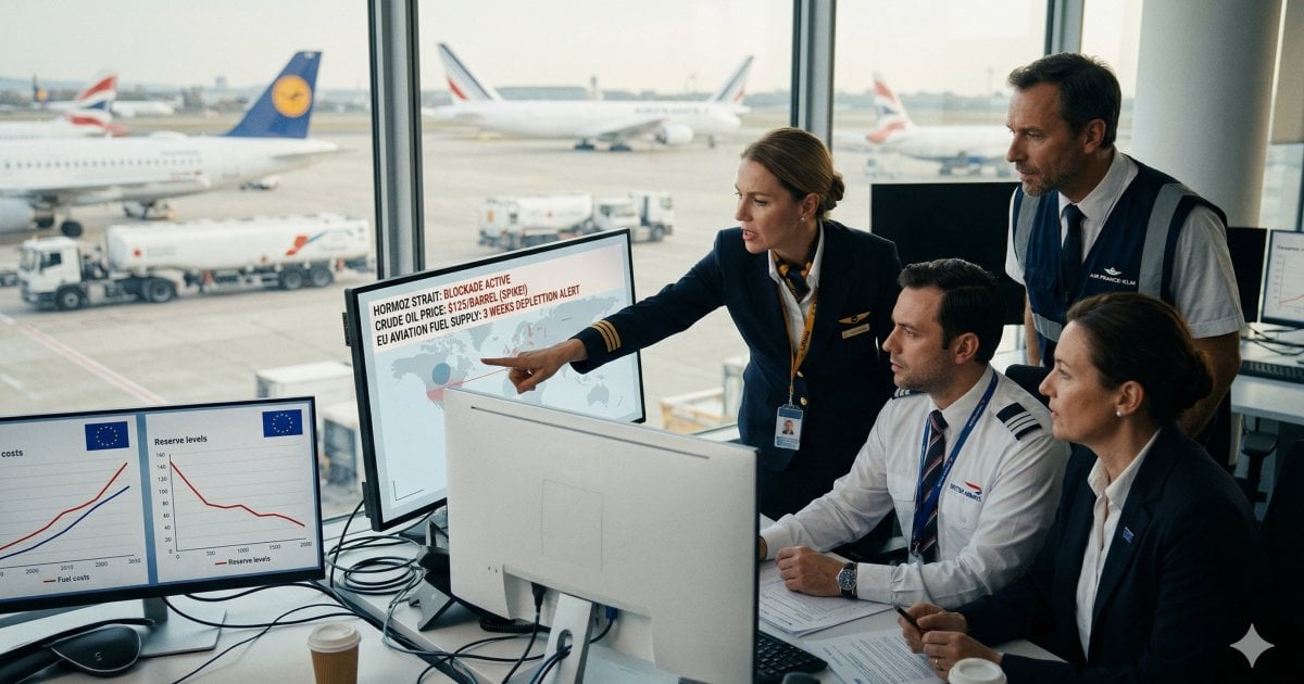 歐洲驚傳3週內斷油 霍爾木茲封鎖令油價暴漲 業界促歐盟干預