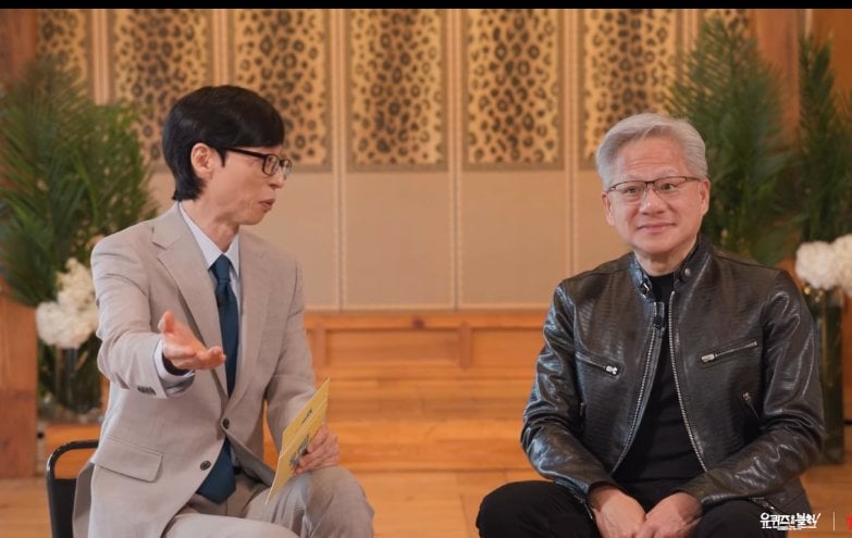 jensen huang (圖片來源:《劉QUIZ》截圖)