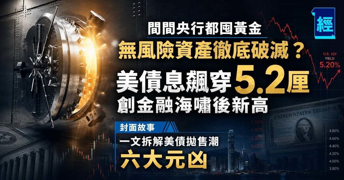 全球財富大移位 剖析債價跌6大元凶｜封面故事