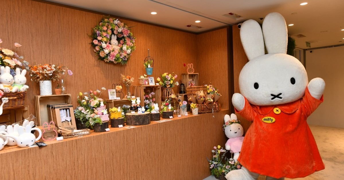 日本Flower Miffy首度襲港 	大人專屬浪漫治癒力