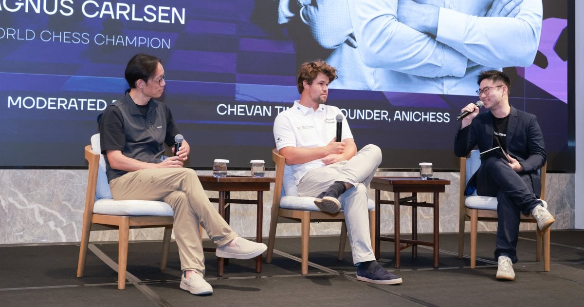 棋王Magnus Carlsen首度訪港！聯手Animoca Brands蕭逸於「Checkmate」商界午宴論道AI與未來策略