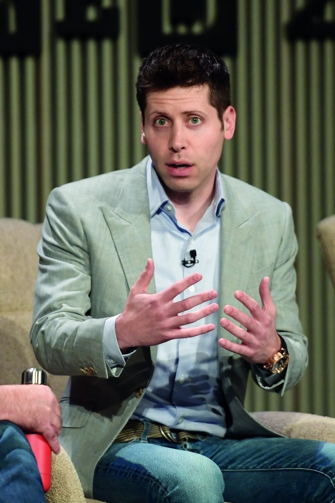 silicon valleys Sam Altman sporting a roughly $650,000 Greubel Forsey watch.(圖片來源:Photo byMatt Winkelmeyer/Getty Images for WIRED25)