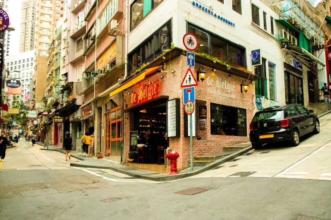 汽車保險點揀 香港的士街道示意圖