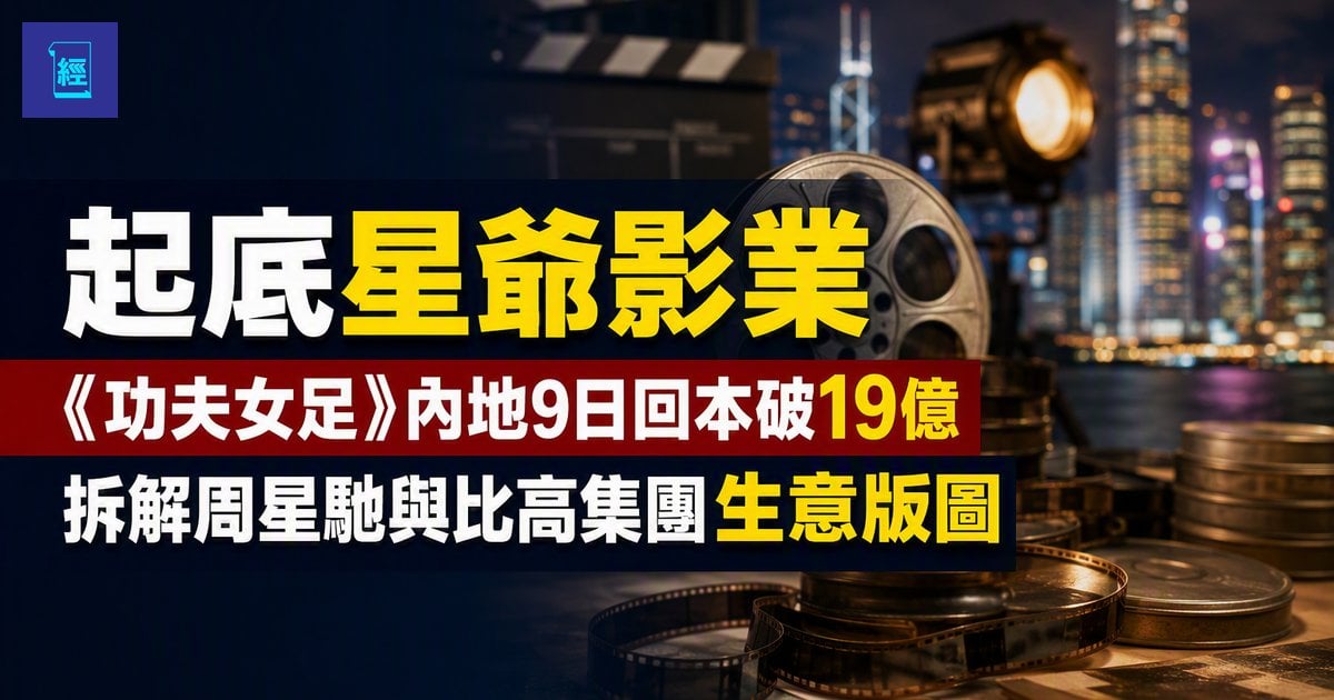 【起底星爺影業】《功夫女足》內地9日回本破19億　拆解周星馳與比高集團生意版圖