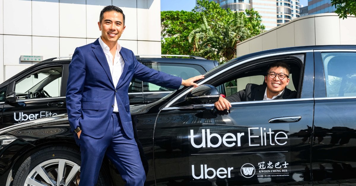 Uber攜手冠忠巴士於香港推出「Uber Elite」打造亞太首個「First Class on the Ground」尊尚出行服務