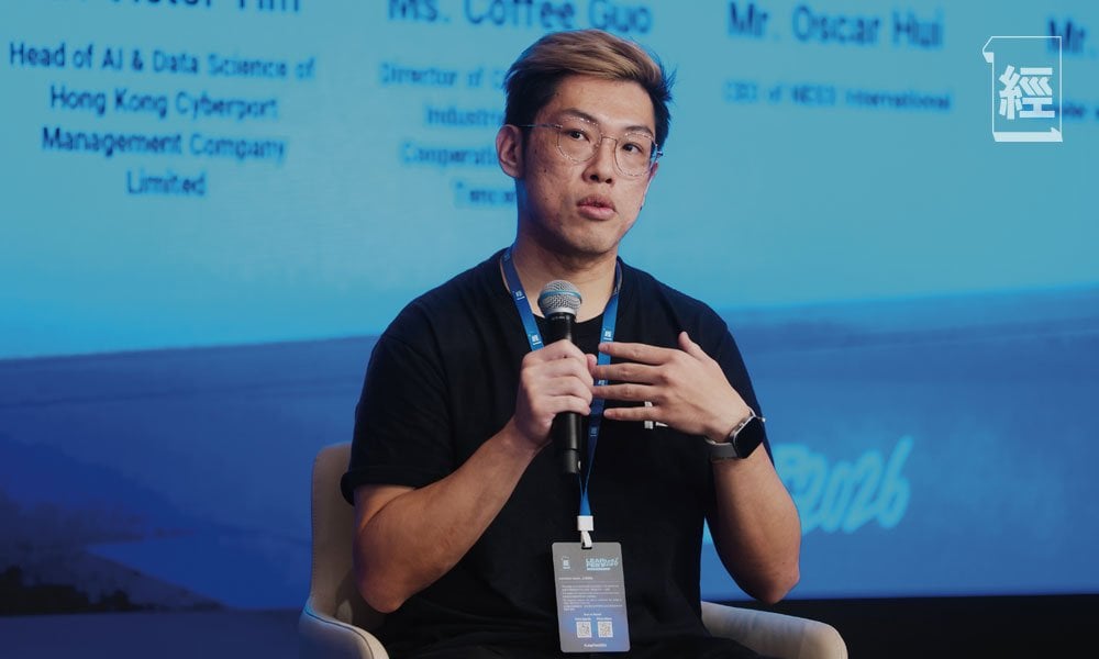 theleapfest2026 AI Pubrio創辦人兼行政總裁King Lai(圖片來源:經一編輯部)