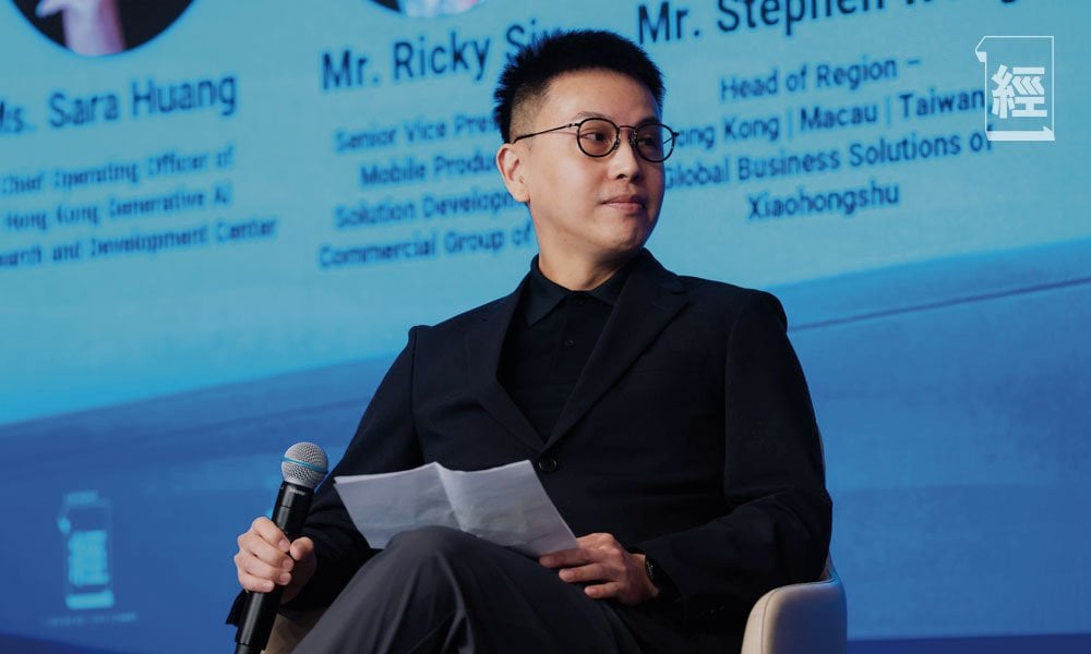 theleapfest2026 AI M800/Cinnox CCO Tom Law(圖片來源:經一編輯部)