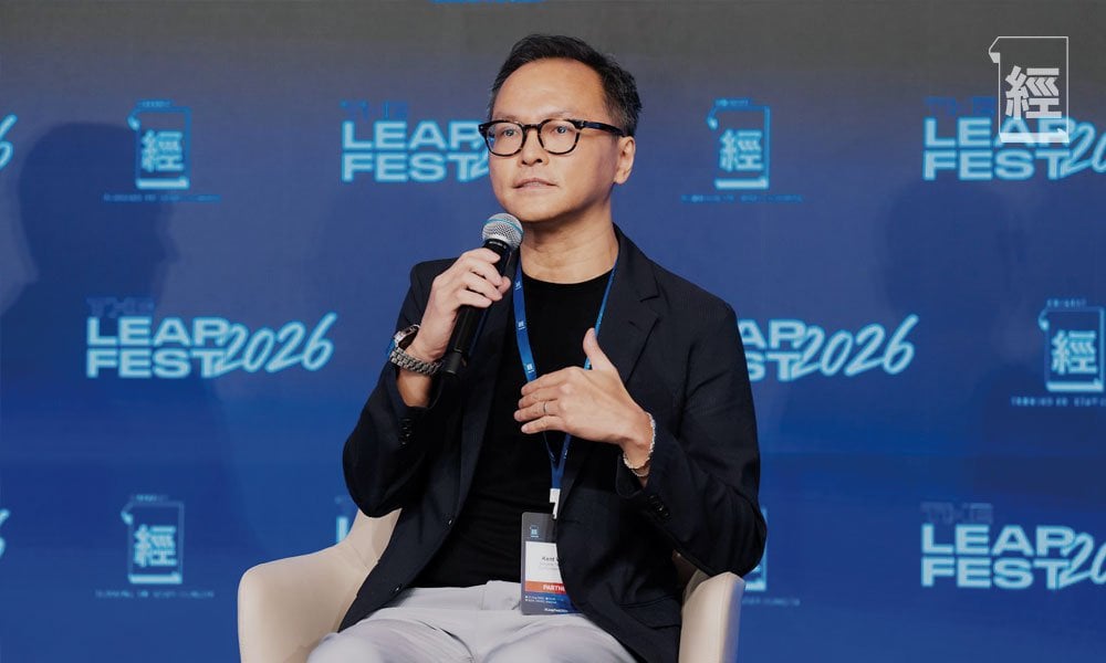 theleapfest2026 初創 Sengine Technology共同創辦人及CPO Kent Wong(圖片來源:經一編輯部)