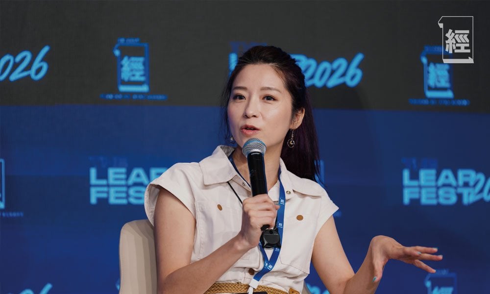 theleapfest2026 創作者 Hong Kong AI-SOLVE Academy創辦人文恩澄(Rannes Man)(圖片來源:經一編輯部)