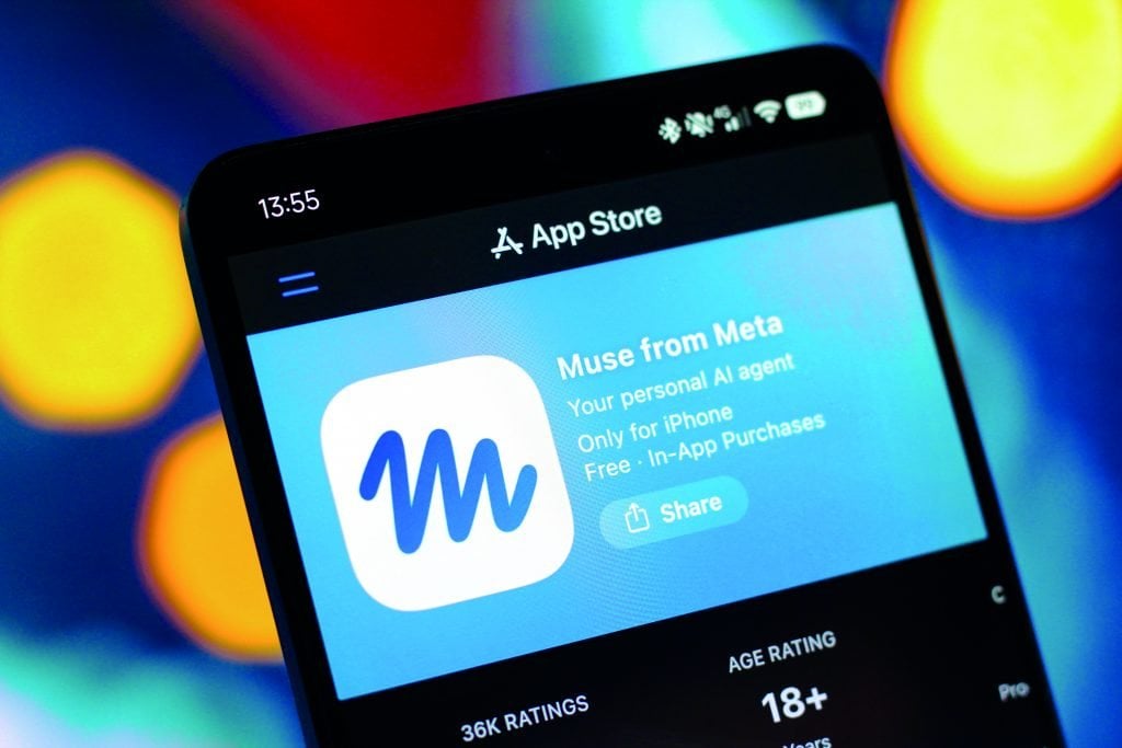 the mulleted The release last month represented the culmination of a year-plus of work led by Wang and Nat Friedman, head of Meta's AI-products division. Within 10 days, Muse hit no.1 on Apple's U.S. App Store.(圖片來源:Getty Images photo)
